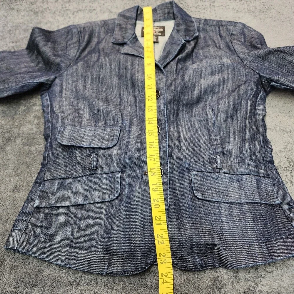 Ralph Lauren Polo Jeans Company Women's Denim Jacket Size M - Picture 5 of 10
